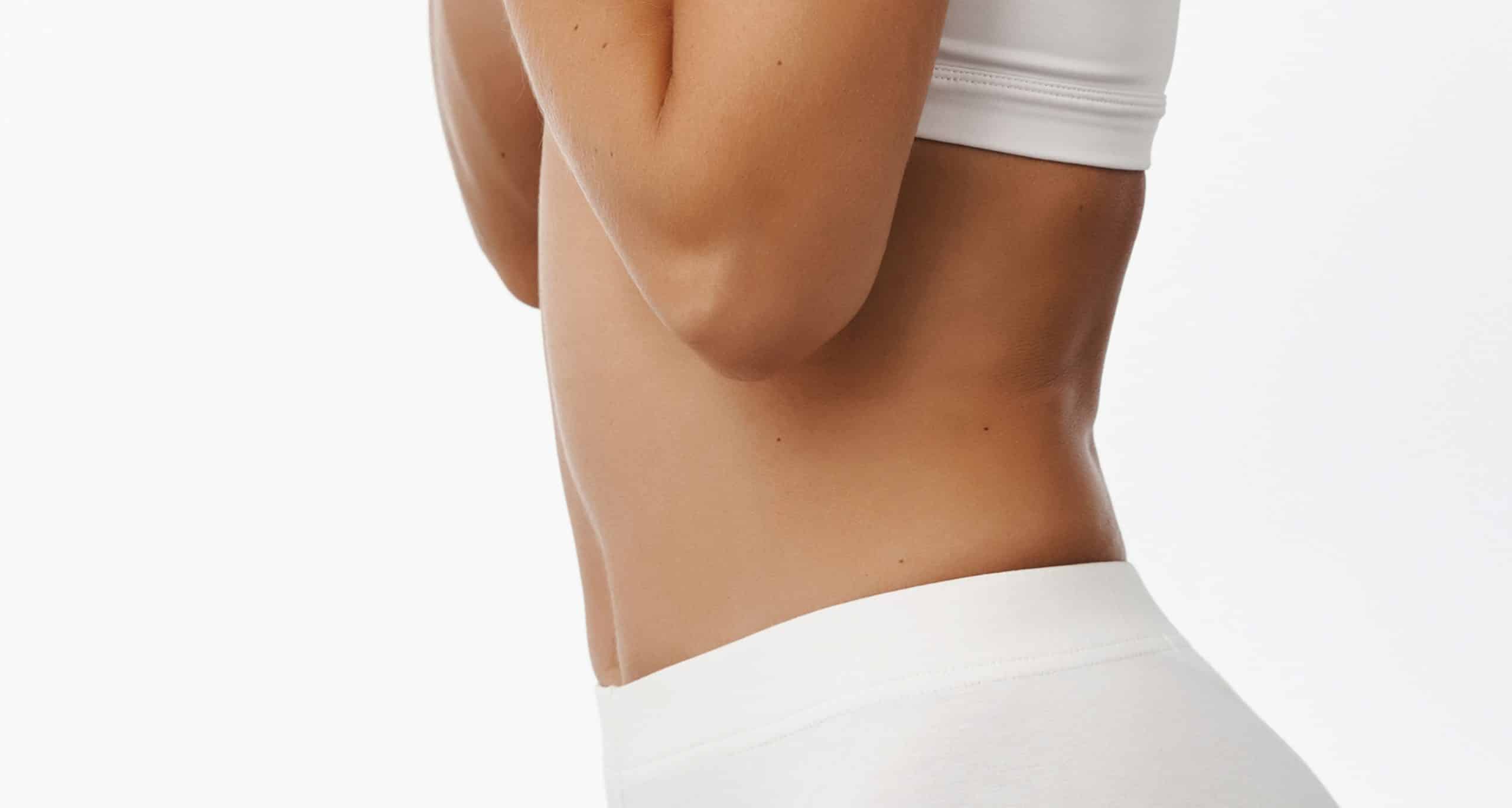 Healthy sportswoman smiling looking happy wearing sport activewear white background space 8