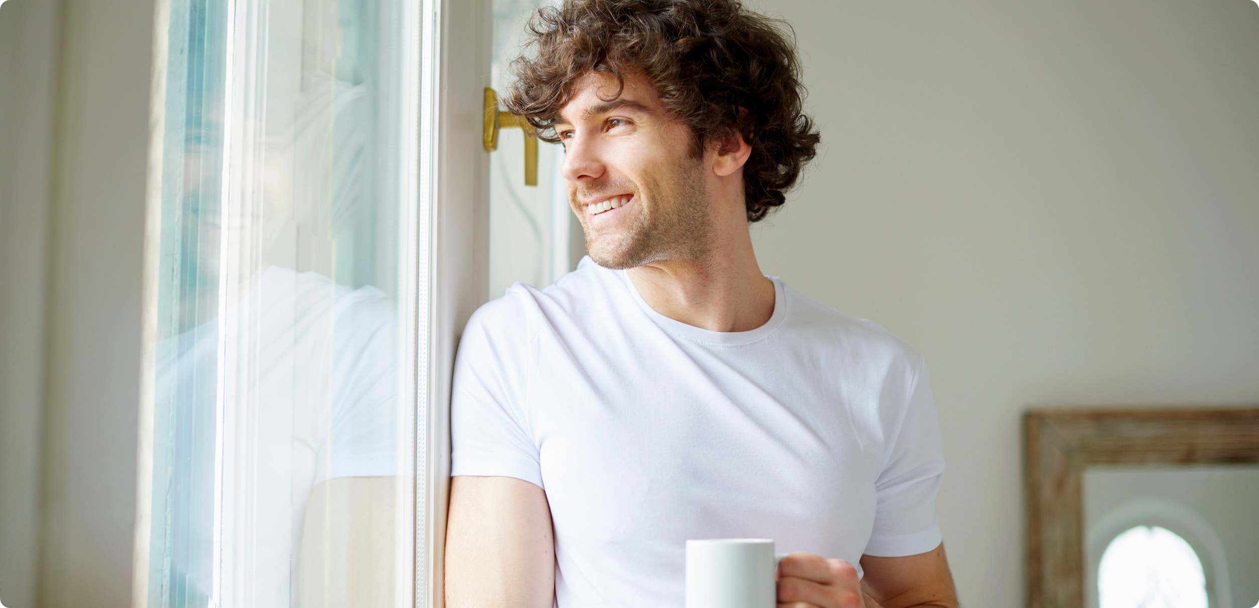 Smiling young man portrait 2