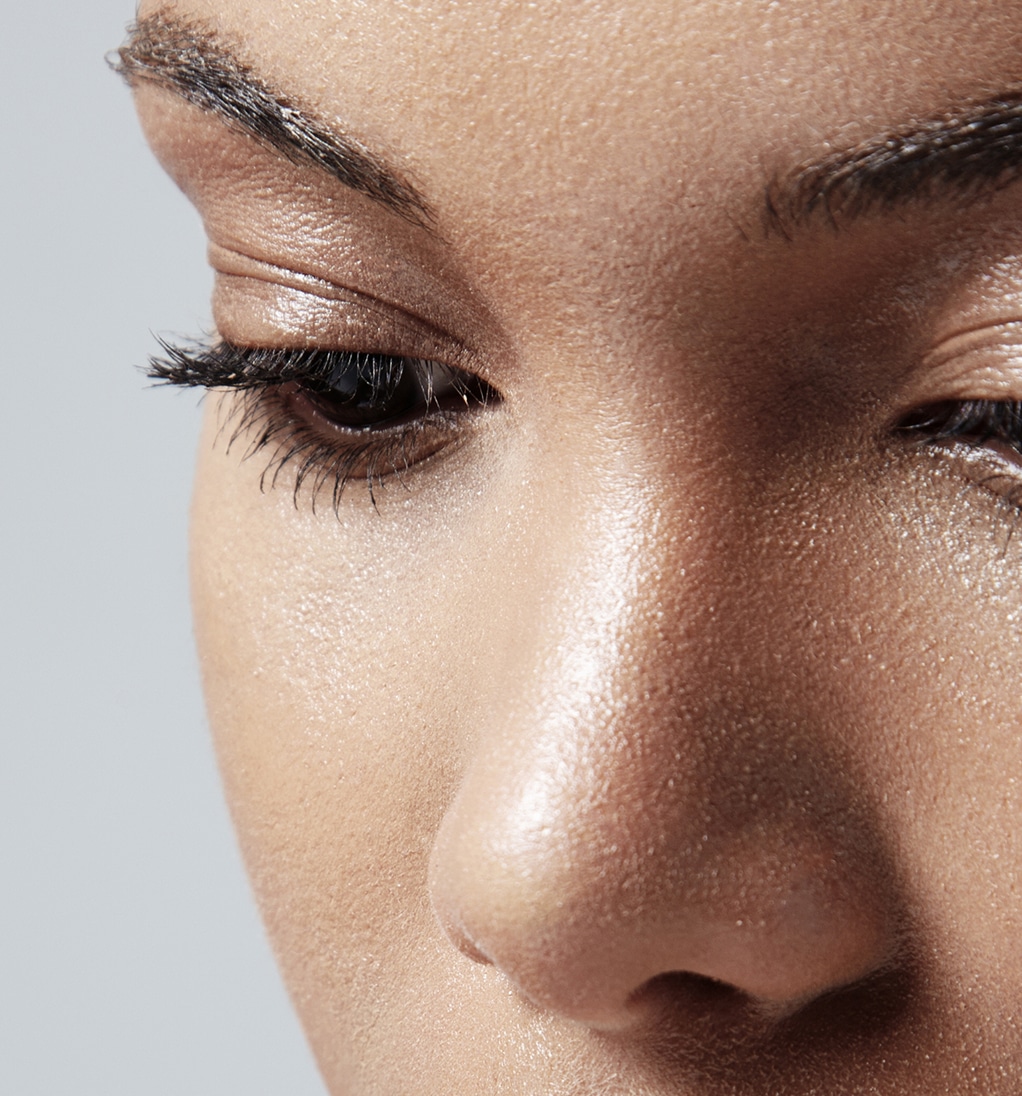 Teen girl with healthy oily skin 1 1